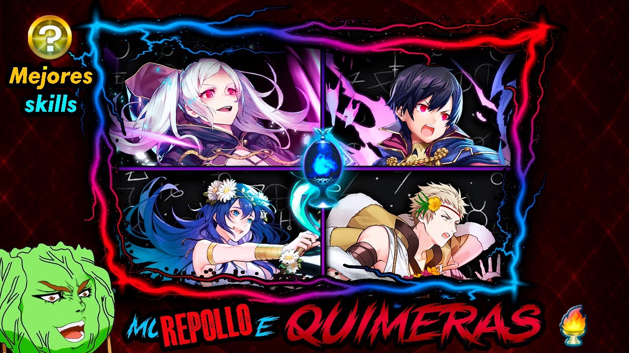 [FEH] L!ROBIN, FM!MORGAN, V!LUCINA, V!OWAIN  | REPOLLO de Quimeras | BUILDS RECOMENDADAS |
