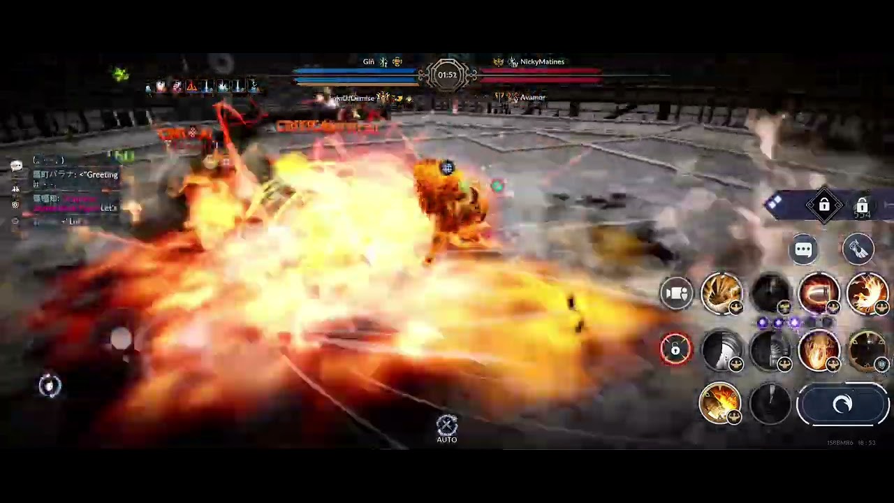 BLACK DESERT MOBILE AVAMOR 100K+TITAN OVER CONFIDENT DUO ARENA🤣🤣🤣