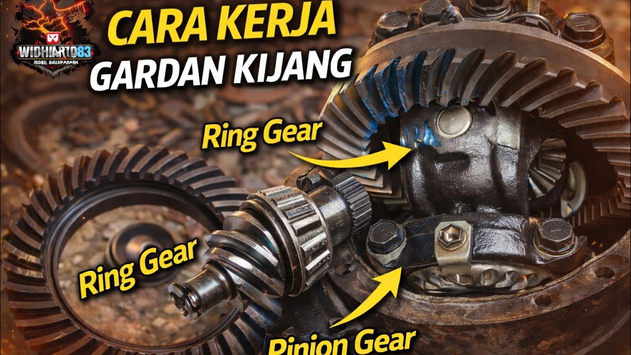 Mengenal gardan belakang kijang kapsul 2000 cc