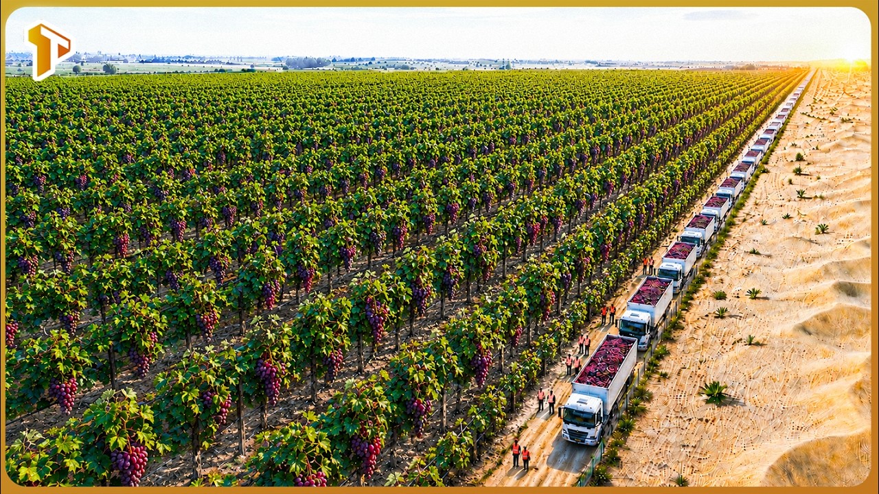 Как Калифорния превратила пустыню в гигантскую ферму, производящую миллионы тонн еды