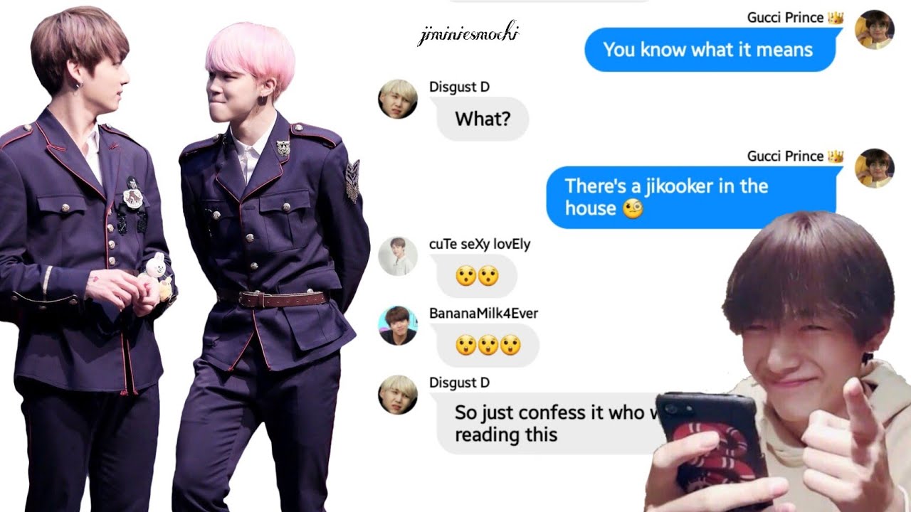 BTS Texts || The one with the Jikook Fanfiction