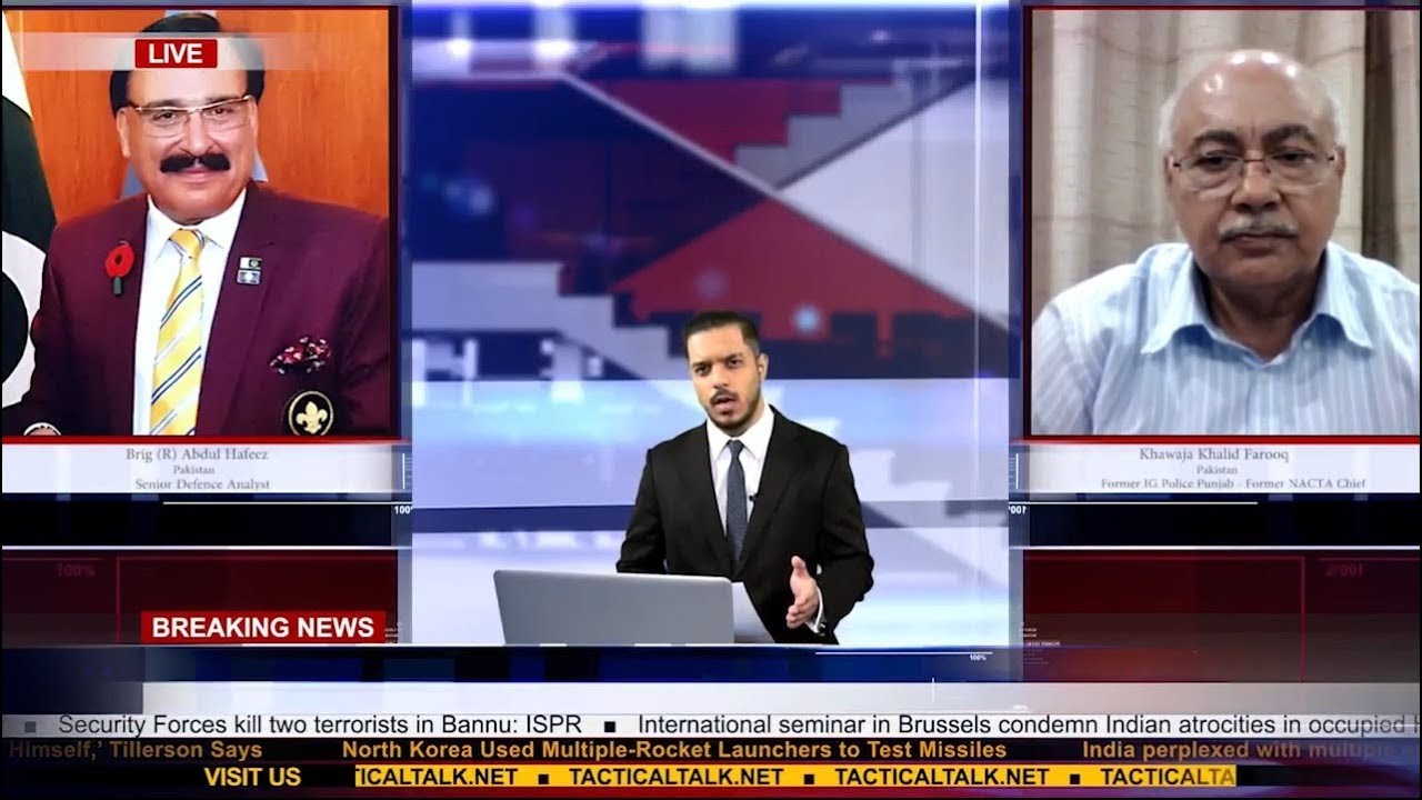 Trump&rsquo;s South Asia policy | Zain Khan with Brig (R) Abdul Hafeez & NACTA Chief (R) Kh Khalid Farooq