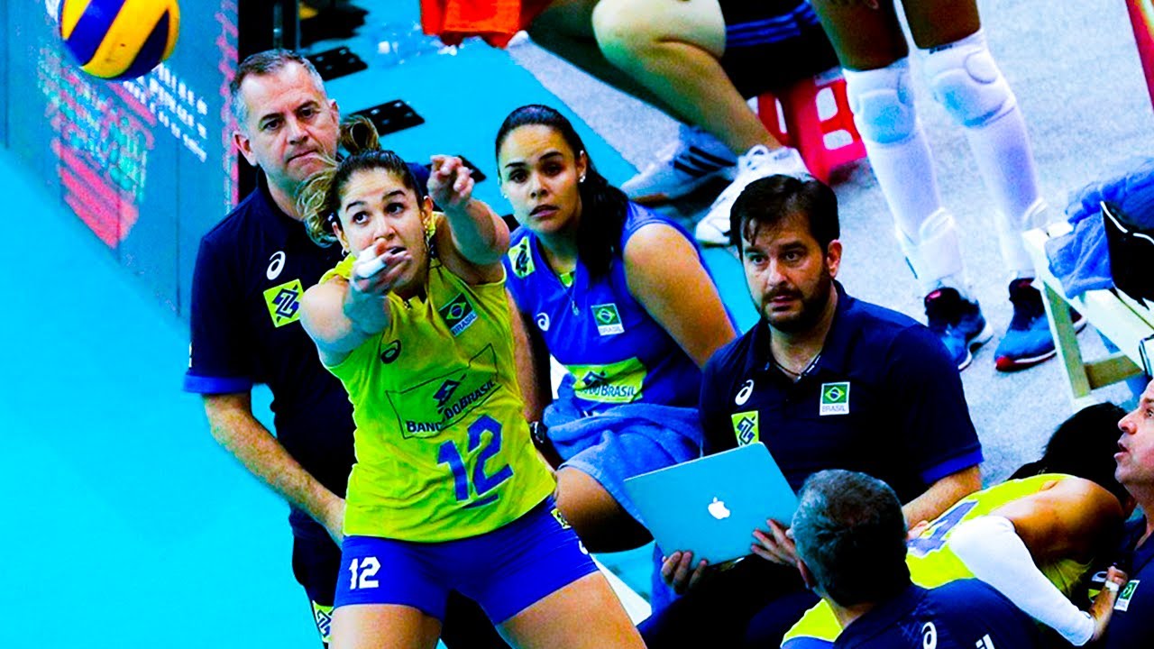 Amazing Natália Pereira | Smart Volleyball Player | Best Spike and Digs | VNL (HD)