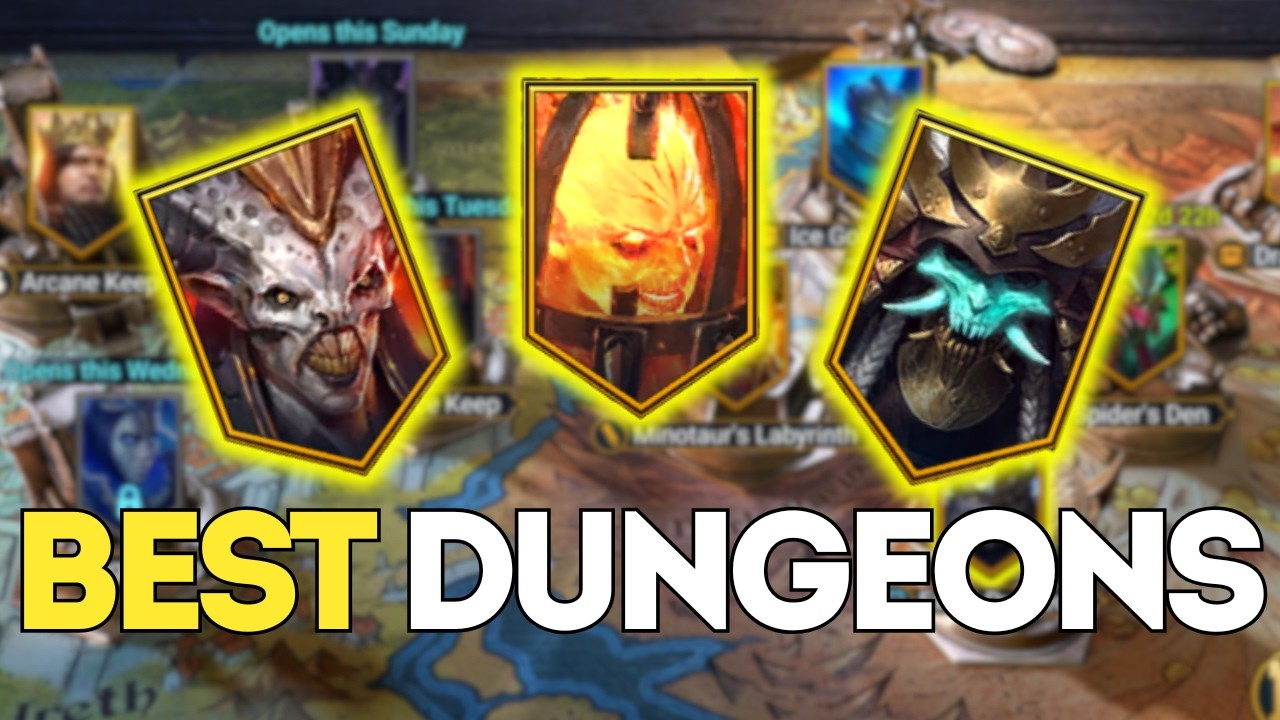 Best Dungeons to Farm in 2025 (FULL Tier List) | Raid: Shadow Legends