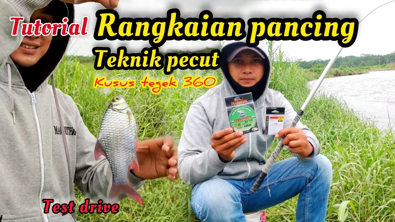 🔴#Trending rangkaian pancing jitu teknik pecut