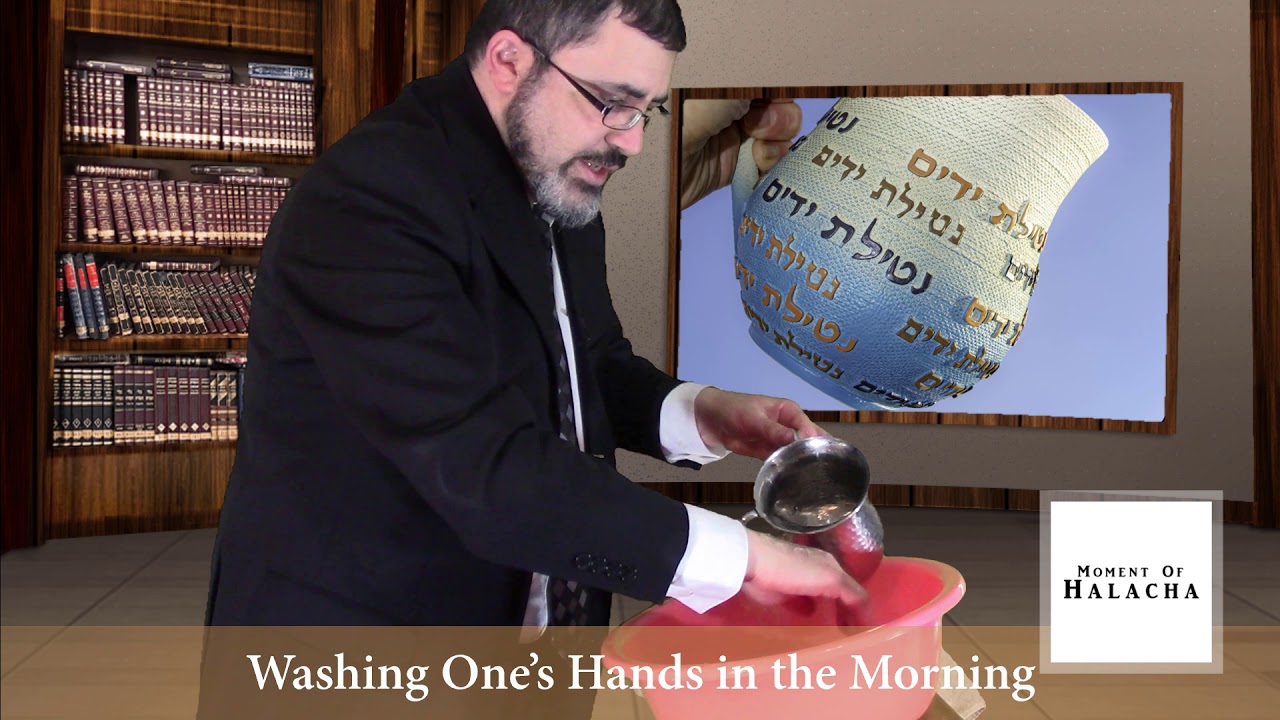 How Its Done? Washing Hands After Waking Up