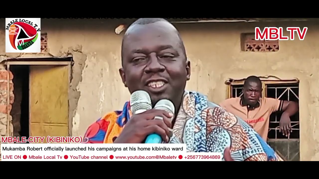 Mukamba Robert mayor to be industrial city division launched his campaigns 
