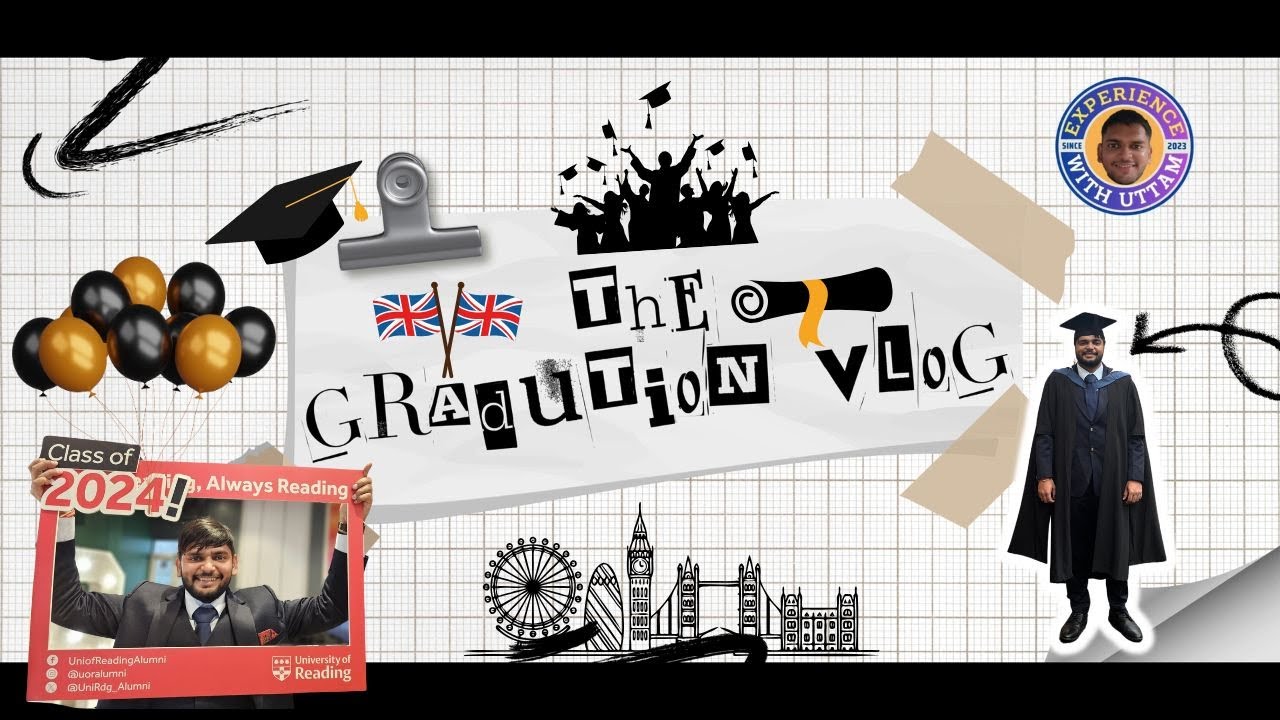 My Graduation Week in the UK | University of Reading 🎓✨