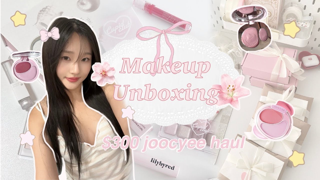 Распаковка волшебной косметики 🩰˚.🎀 с JOOCYEE cbeauty haul