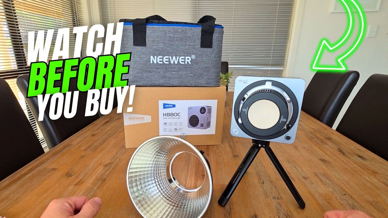 NEEWER HB80C RGBWW LED Video Light