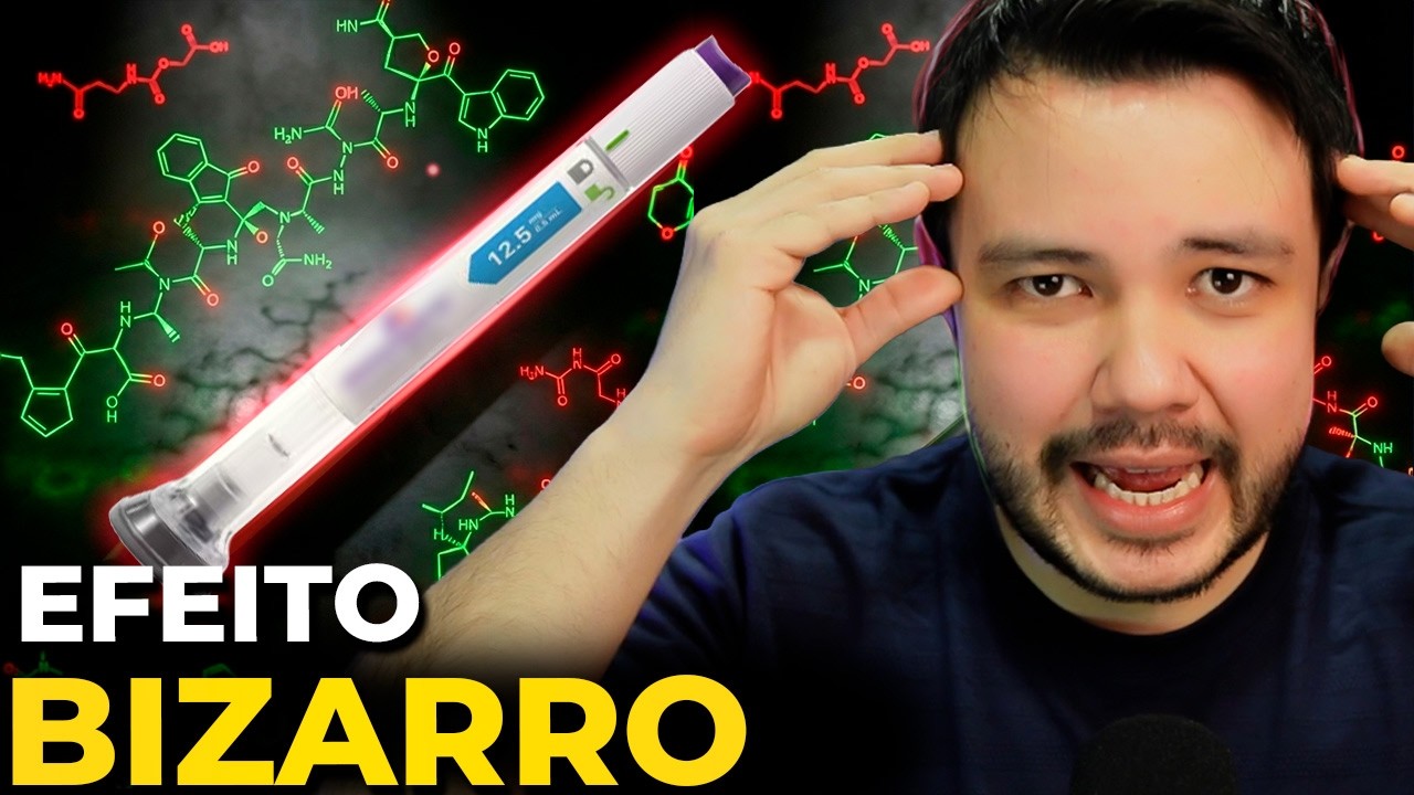A Química das Canetas Emagrecedoras: GENIAL mas ASSUSTADOR