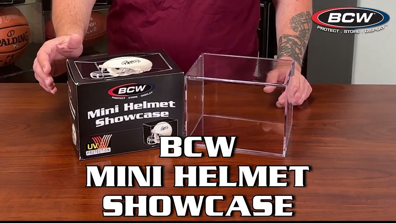 BCW Mini Helmet Showcase - UV