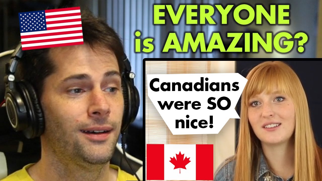 American Reacts to What Are Canadians REALLY Like?