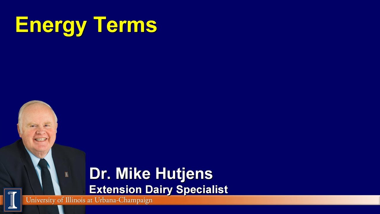 Energy Terms