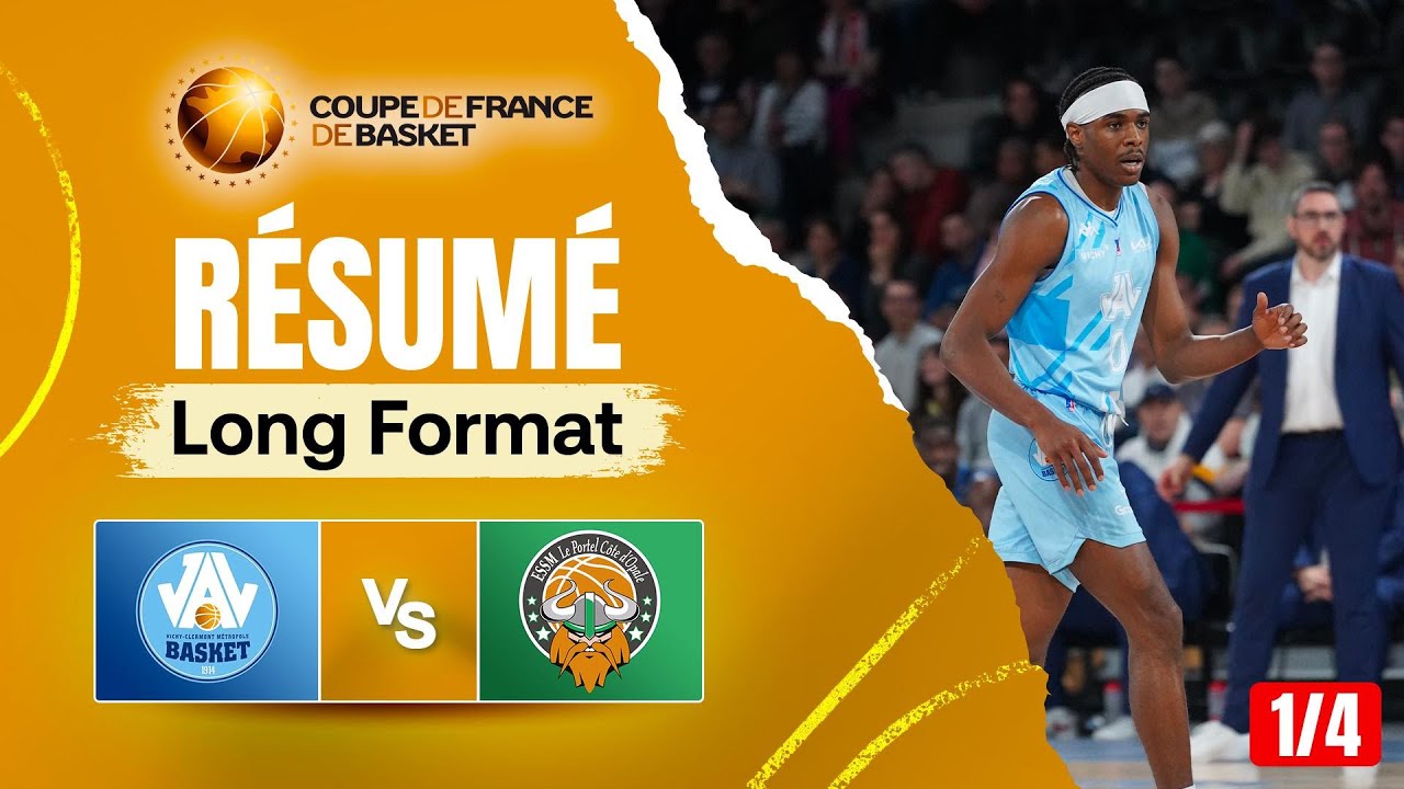 Vichy tente l'exploit 🤩 !  - Vichy vs Le Portel - Résumé CdF 1/4 de finale