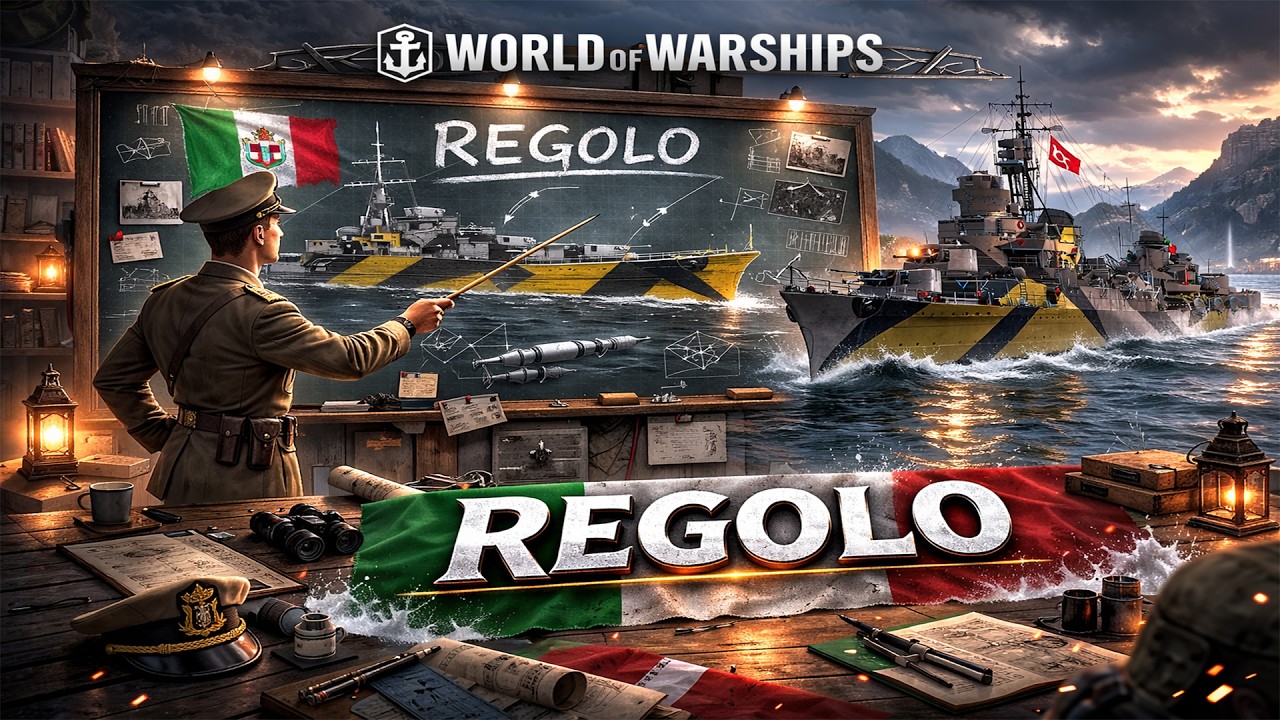 World Of Warships Regolo Sabır Taşı..