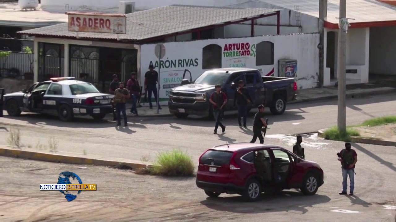 CENTRO DE BALACERAS EN CULIACÁN, SINALOA – Noticiero Estrella Tv