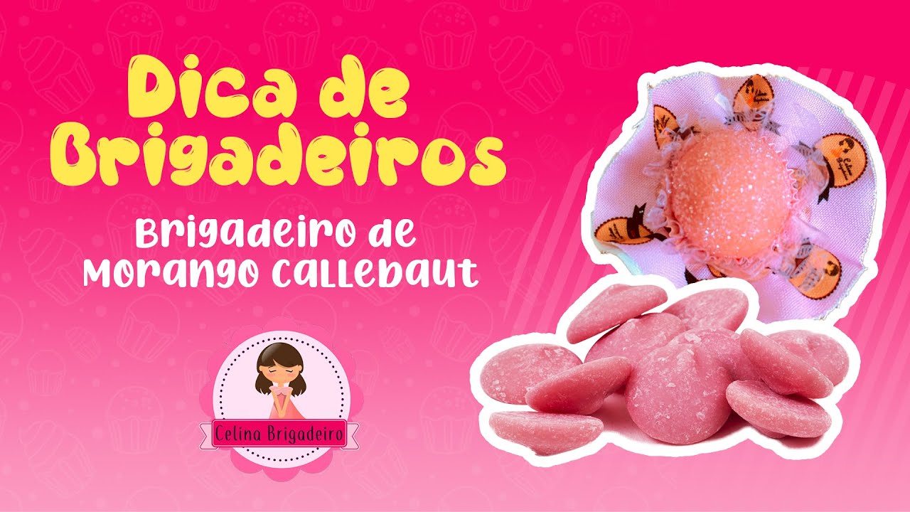 Brigadeiro de morango 🍓