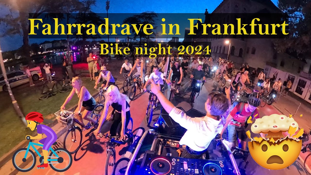 Fahrradrave in Frankfurt I DJ-Set by L&ouml;nni