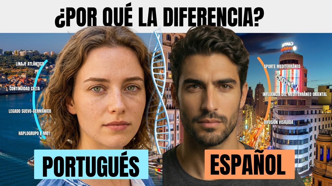 La razón genética por la que portugueses y españoles no son iguales