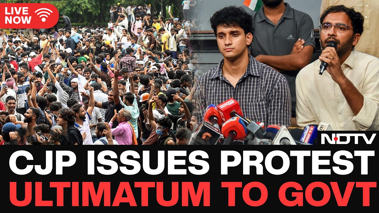 CJP Protest LIVE News | CJP Ultimatum To Centre | CJP Warns Of Protests, Demands Withdrawal Of Cases