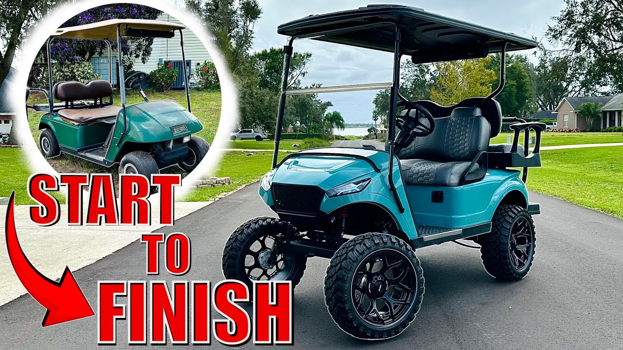 EPIC Golf Cart Makeover