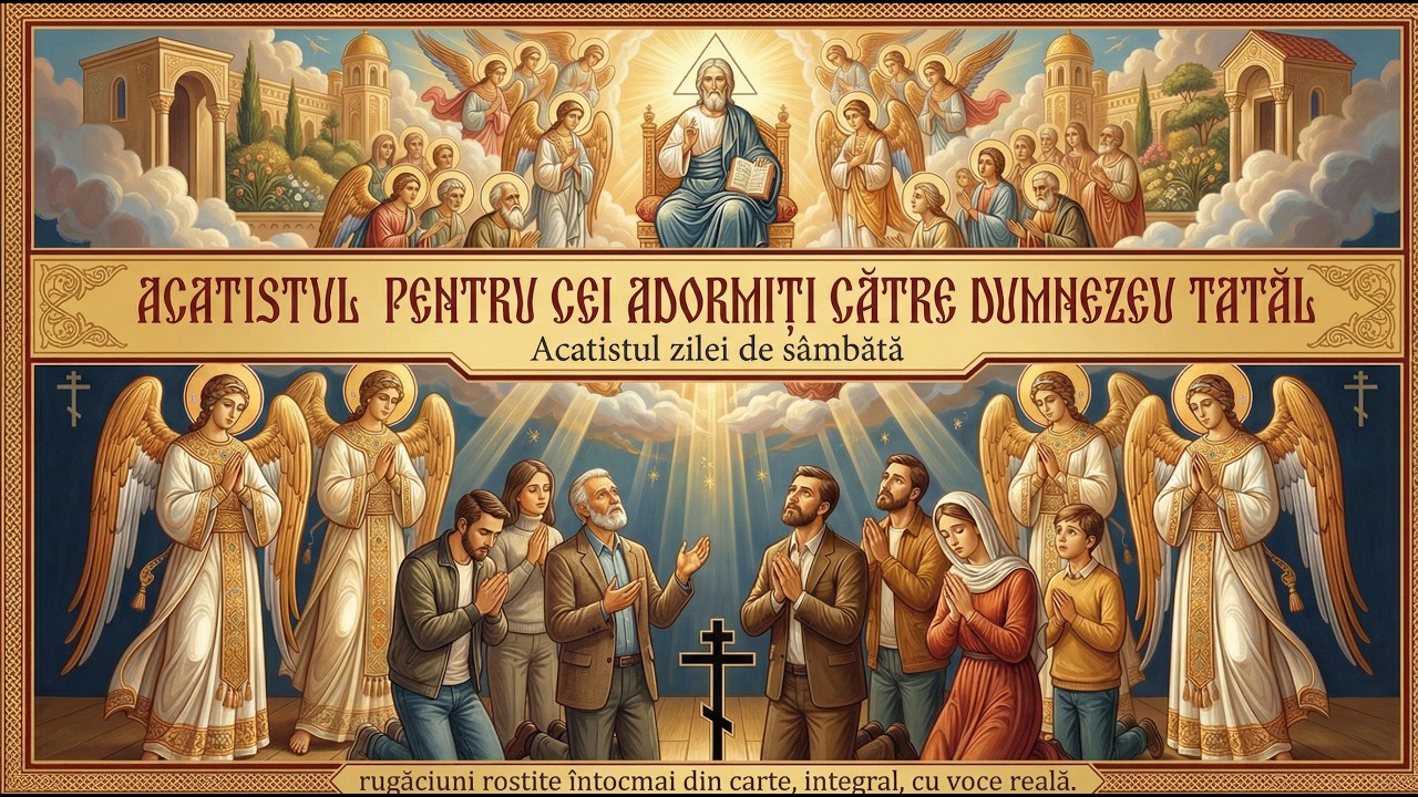ACATISTUL PENTRU CEI ADORMITI CATRE DUMNEZEU TATAL (ACATISTUL ZILEI DE SAMBATA)