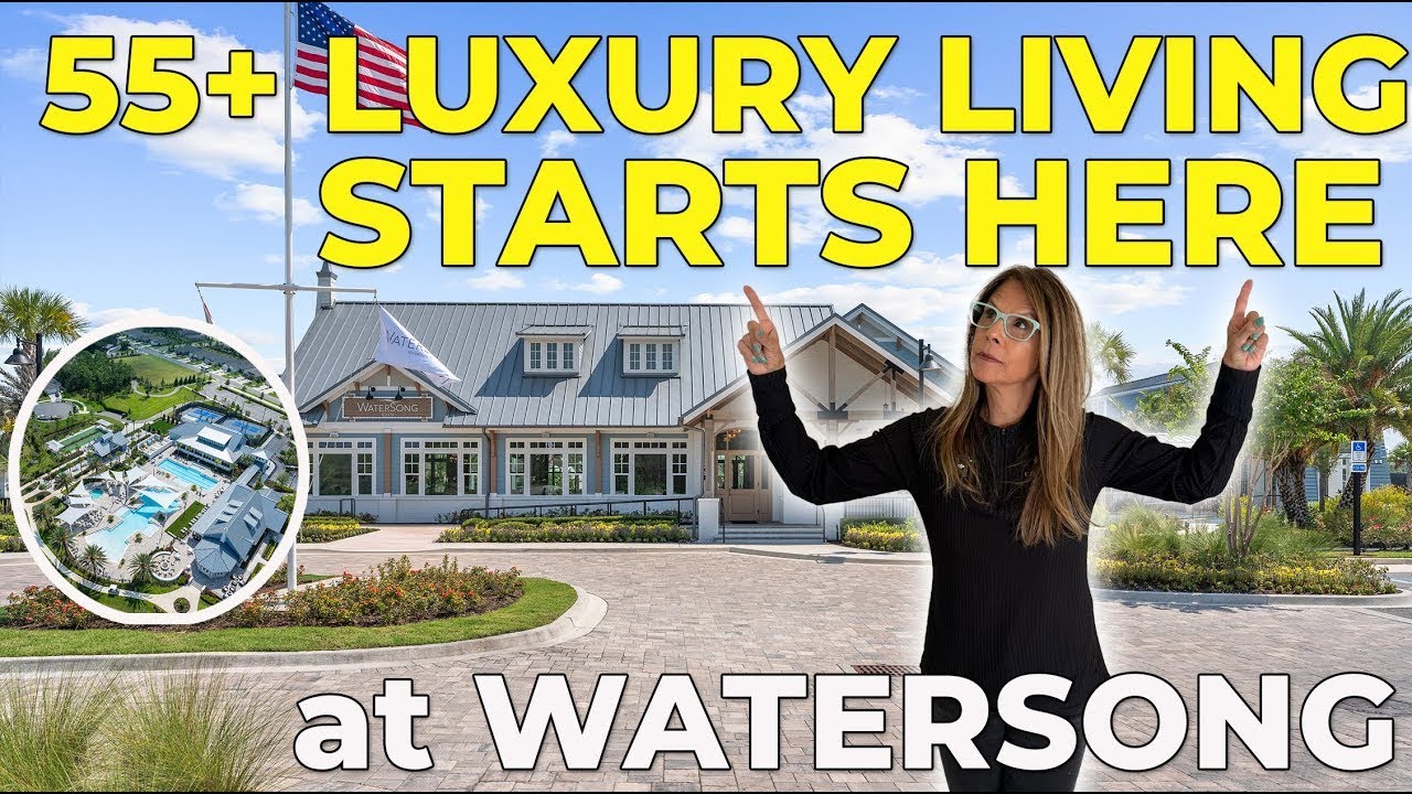 Inside WaterSong RiverTown St Johns FL 55+ Community | Amenities Tour with Pools, Gym, Pickleball