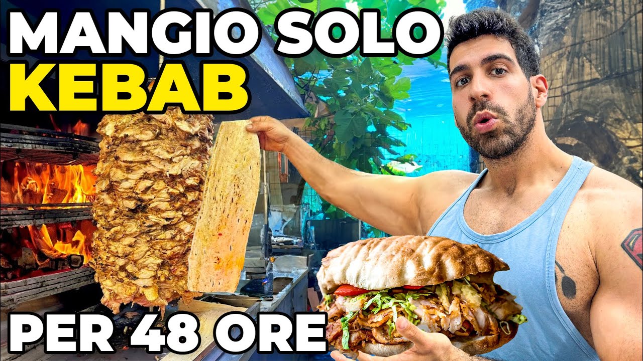 MANGIO SOLO KEBAB PER 48 ORE A ISTANBUL