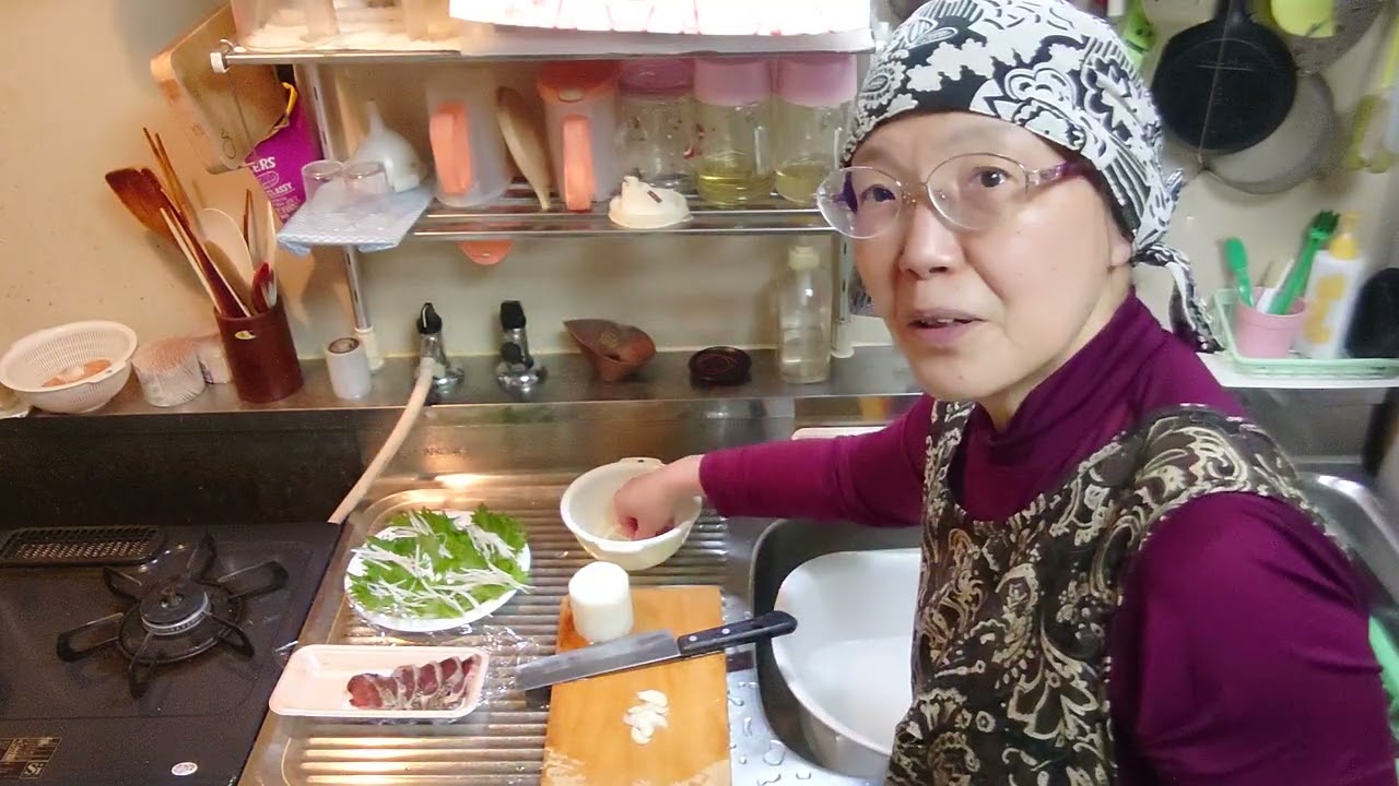 食を考えることにしたの🍀【かつおのたたき】大根のつま がついてなかったので自分で作ってみましたのよ！