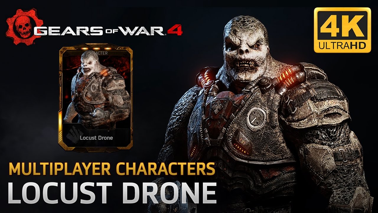 Gears of War 4 - Multiplayer Characters: Locust Drone