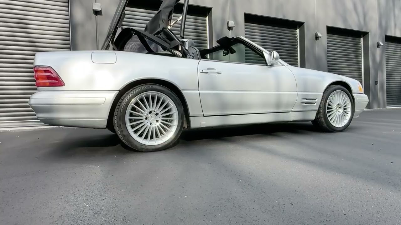Cold start and power top 1999 Mercedes SL500