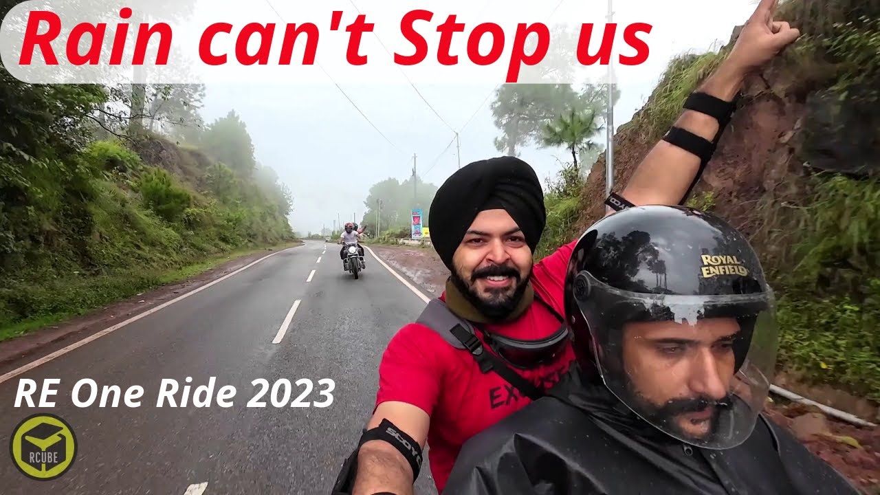 Rain can't Stop us - RE One Ride - Ambala - 17-09-2023 - #royalenfield #oneride #oneride2023 #bullet