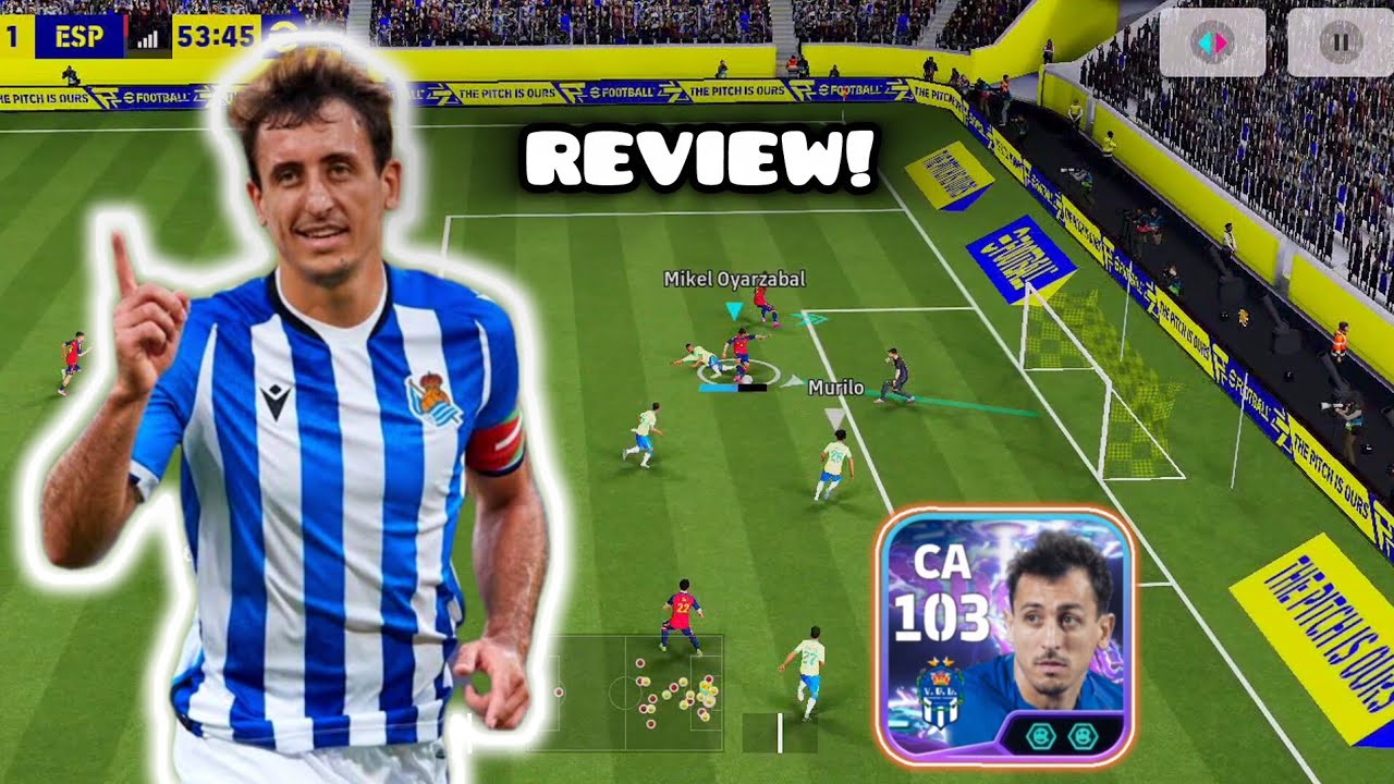 TESTANDO O MIKEL OYARZABAL 103 DA LOJINHA NO EFOOTBALL 2026 MOBILE