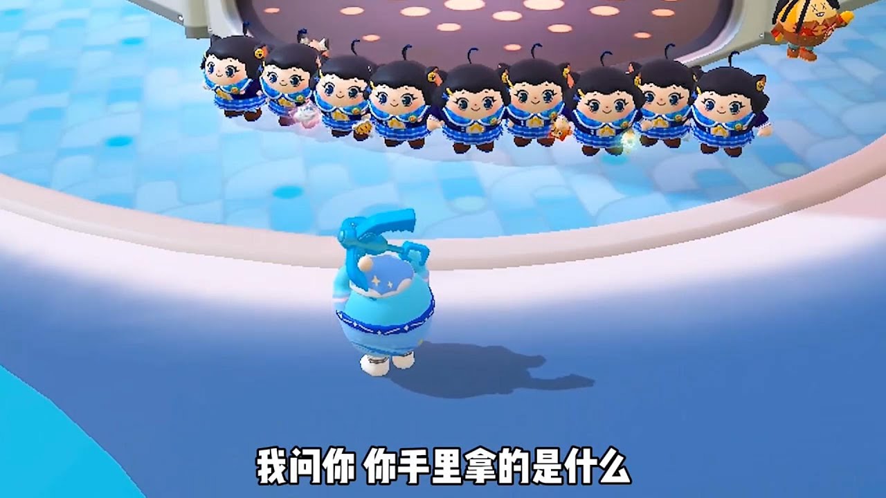 『蛋仔拍劇』藍哥單挑JK妹✨ 蛋仔劇場 蛋仔派對故事 蛋仔派對劇情