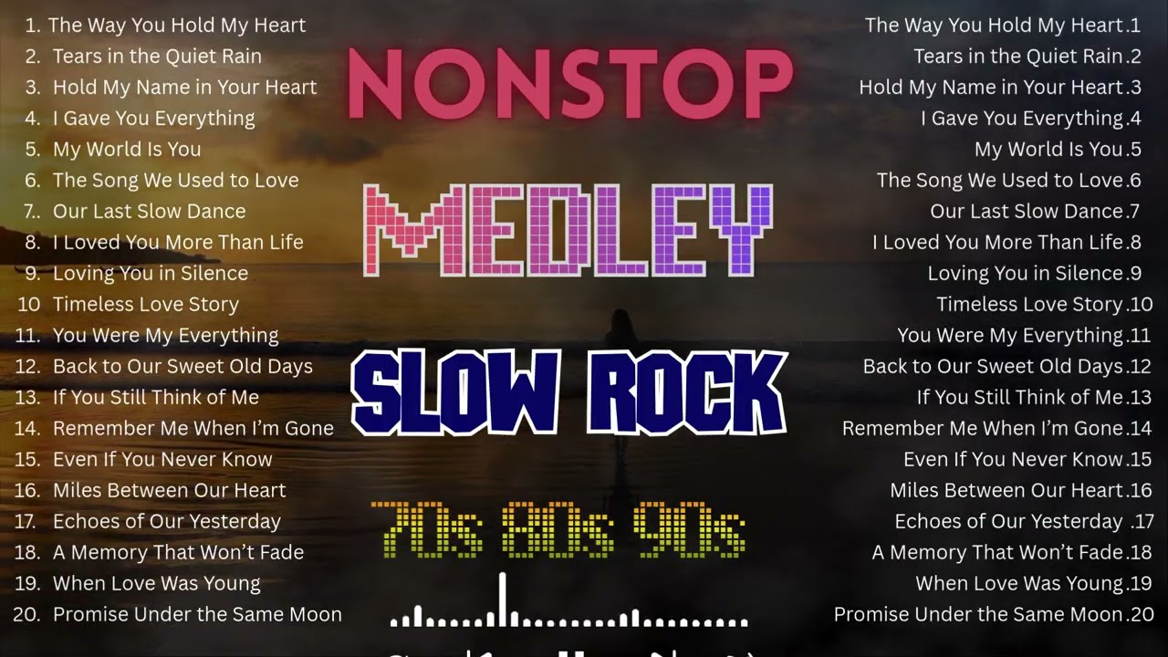 💕Slow Rock Love Songs Collection 70s 80s 90s 🎶 | Nonstop Slow Rock Pinoy Medley Best Lumang Tugtugin
