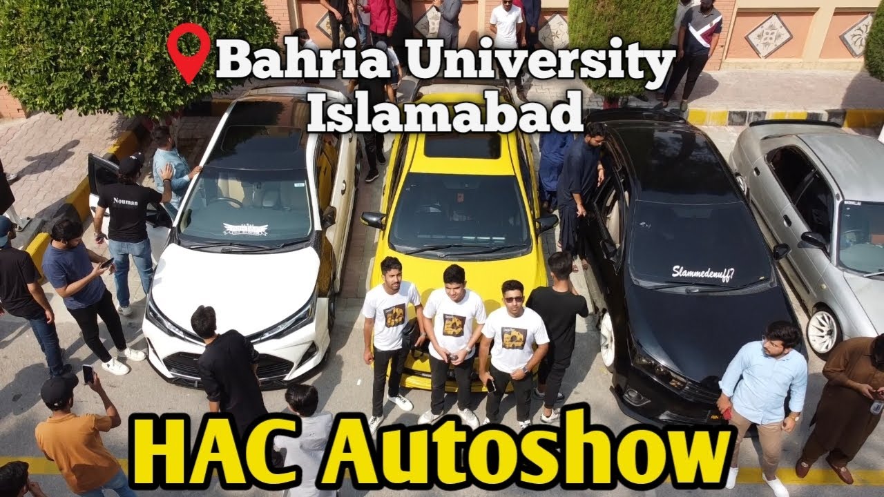 HAC AutoShow 2023 | Bahria University Islamabad 🔥🚗