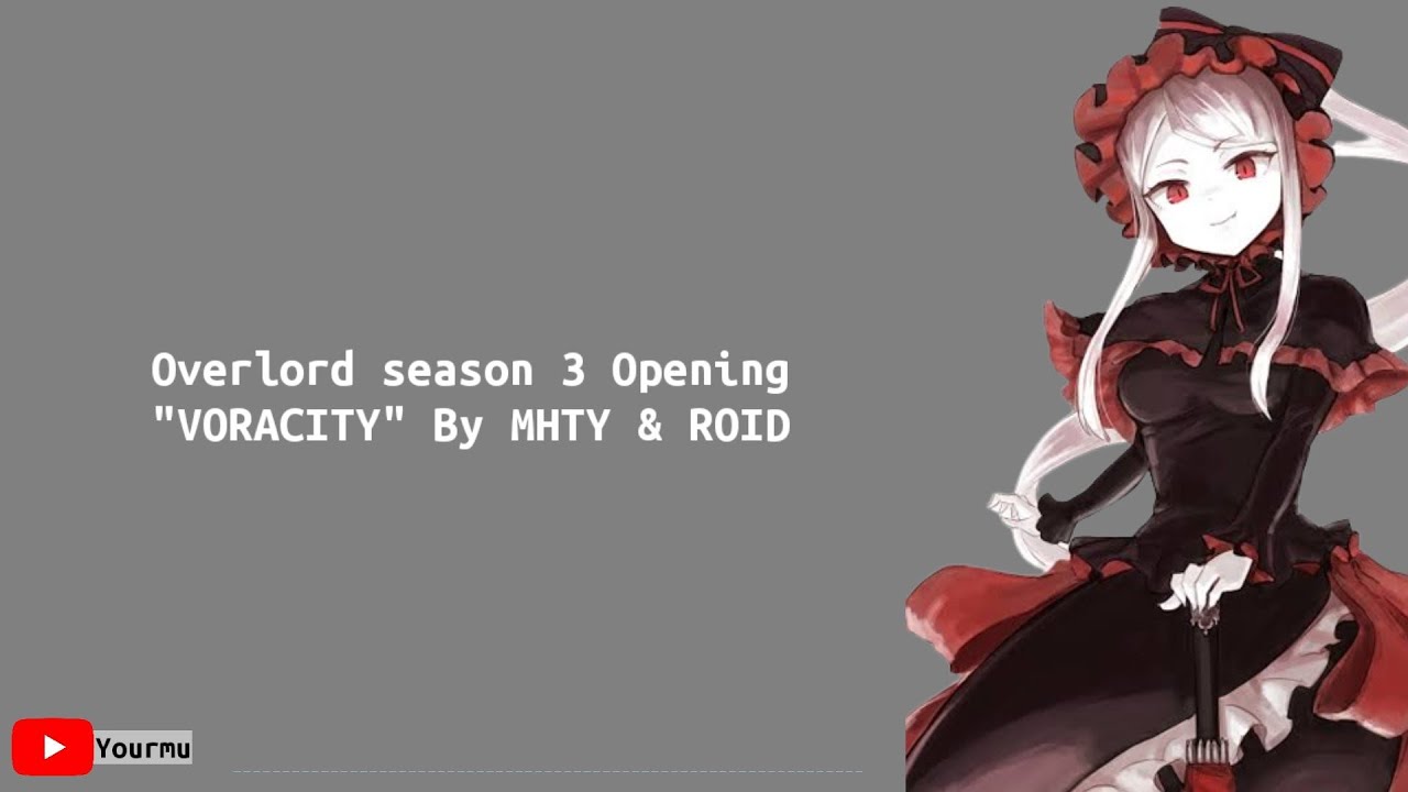 Overlord season 3 Opening 