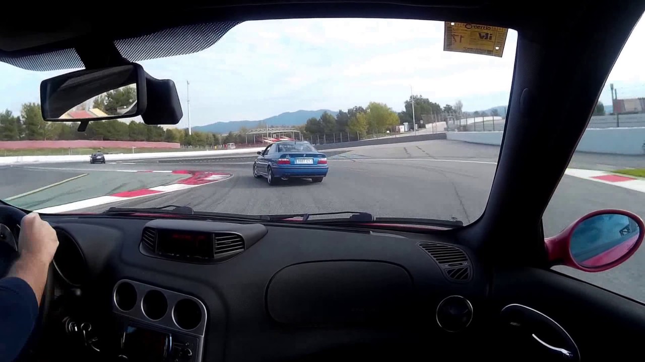 Alfa 156 GTA & BMW M3 E36. Montmelo 13.11.2016