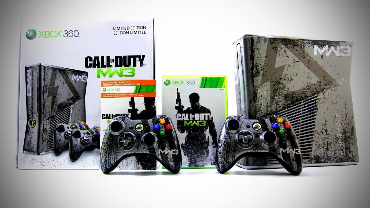Modern Warfare 3 Xbox 360 Console Unboxing (Limited Edition)