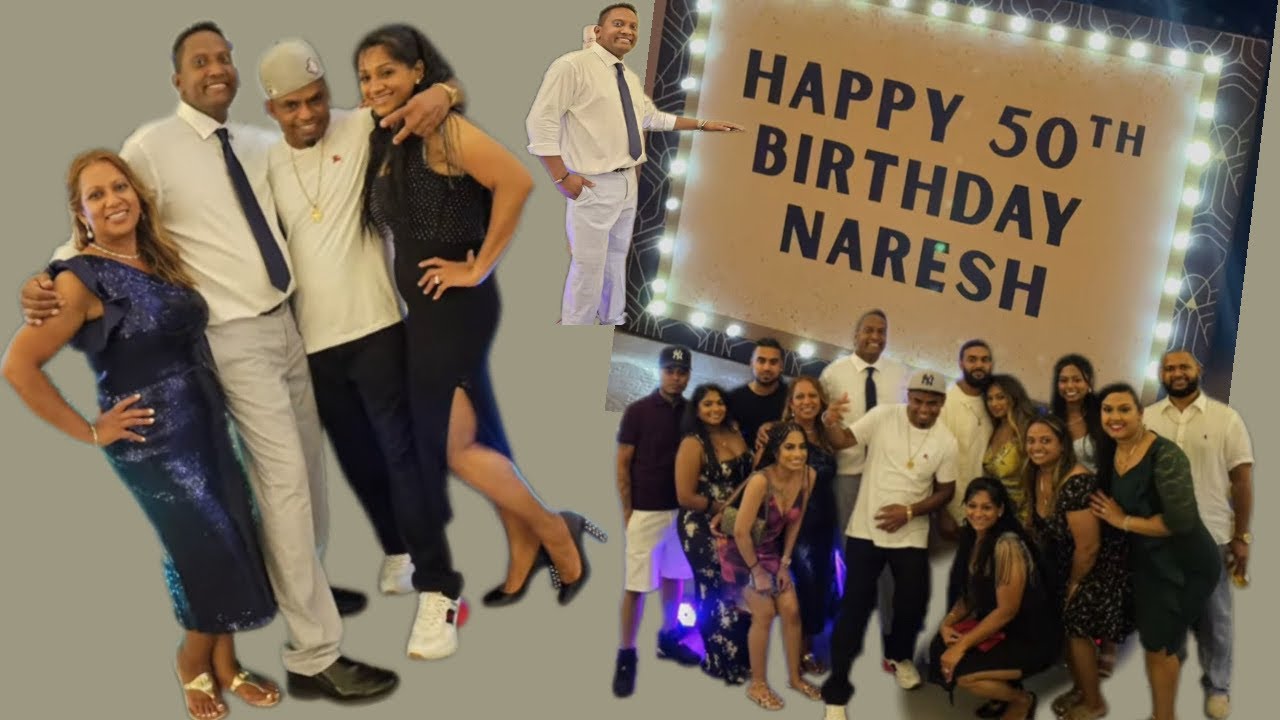 🇬🇾 🇨🇦 CELEBRATING NARESH'S 50TH BIRTHDAY | BLUE LABEL | PORT ST LUCIE | FAMILY TIME | CANADIANS