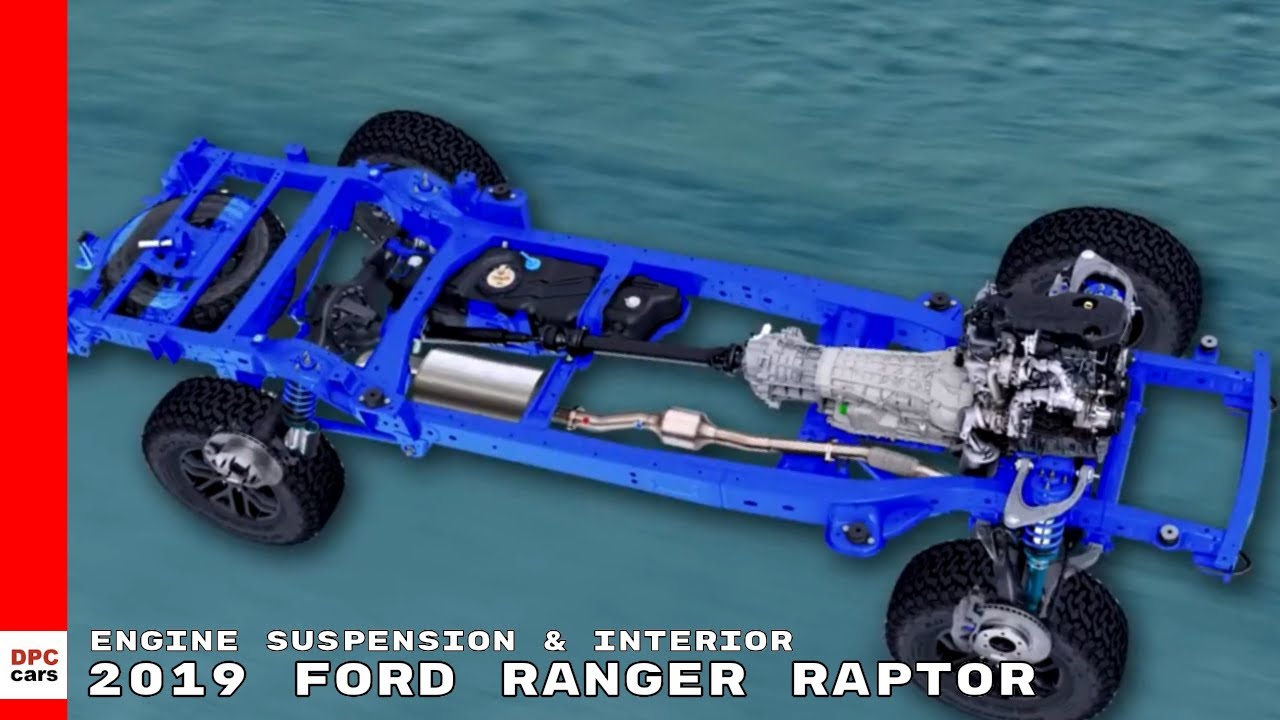 2019 Ford Ranger Raptor Engine Suspension & Interior
