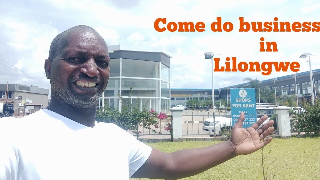 Shopping Complexes Of Lilongwe In Malawi : Mchinji Roundabout Businesses