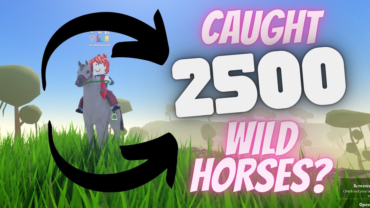 MY BIGGEST ACHIEVEMENT ON WILD HORSE ISLANDS SO FAR... | ROBLOX HORSE GAME