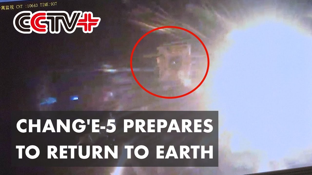 Chang'e-5 Prepares to Return to Earth