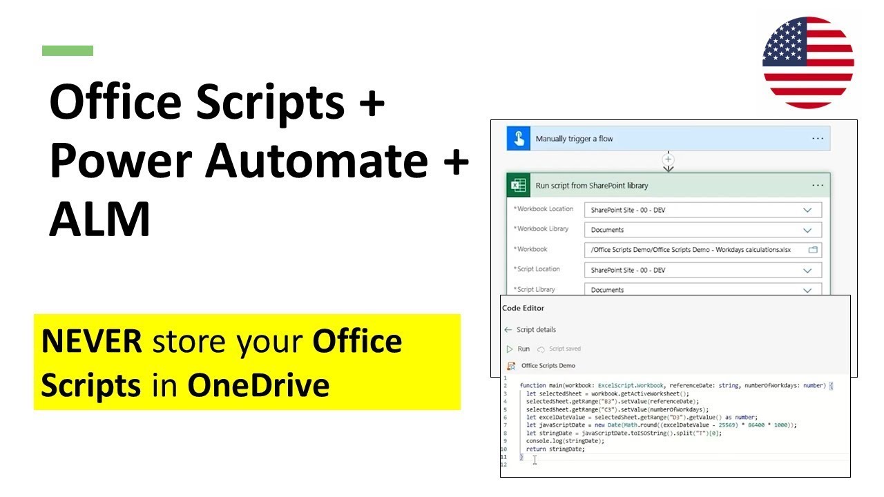 Office Scripts and ALM Best Practices for SharePoint and Power Automate