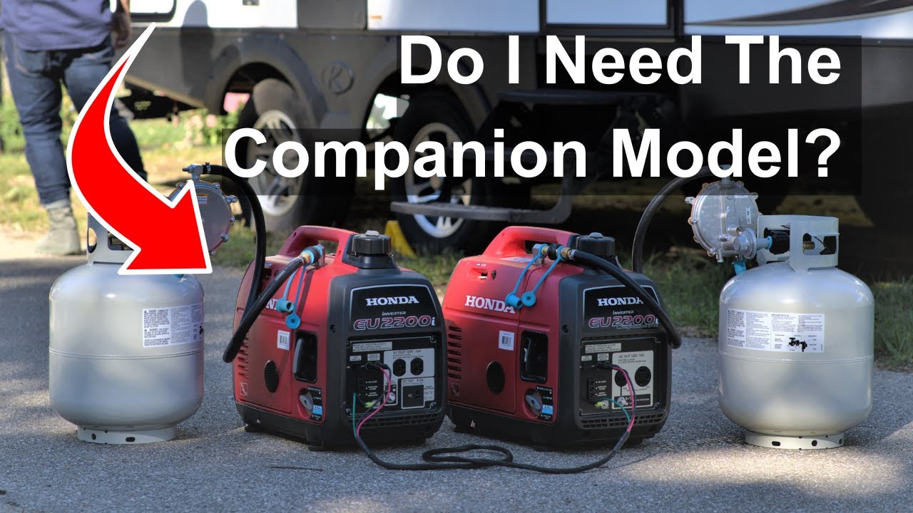 Connect 2 Honda “Non Companion” Inverter Generators in Parallel w/ Propane