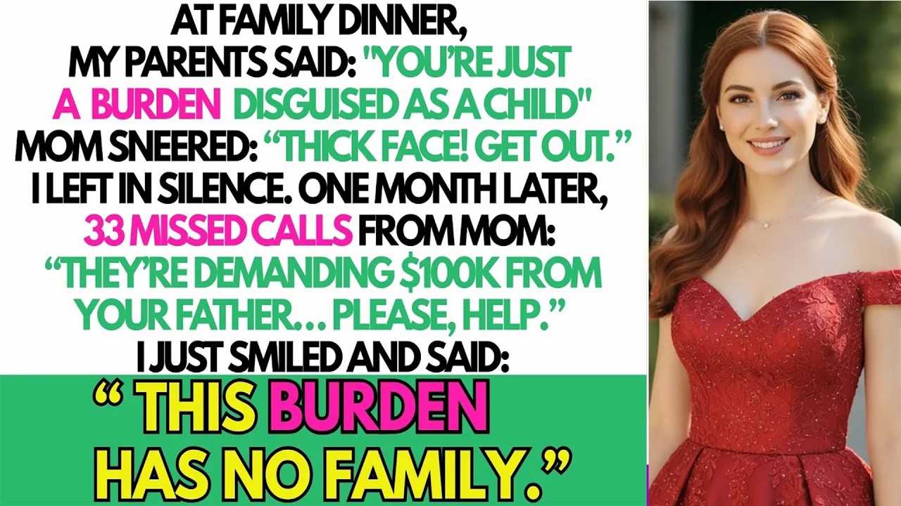 They Called Me a Burden, Then Their $100,000 Secret Cost Them Everything and Set Me Free