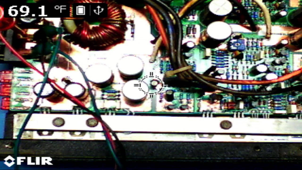 FLIR C2 THERMAL IMAGING CIRCUIT BOARD TEST
