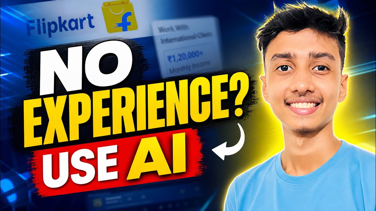 Flipkart Job Without Experience? Here&rsquo;s How I Did It Using AI